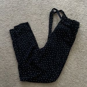 Nordstrom Love Fire Polka Dot Paperbag Pants Size XS